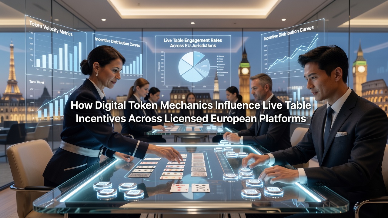 Darstellung digitaler Token-Mechaniken in Live-Tischspielen auf europäischen Plattformen