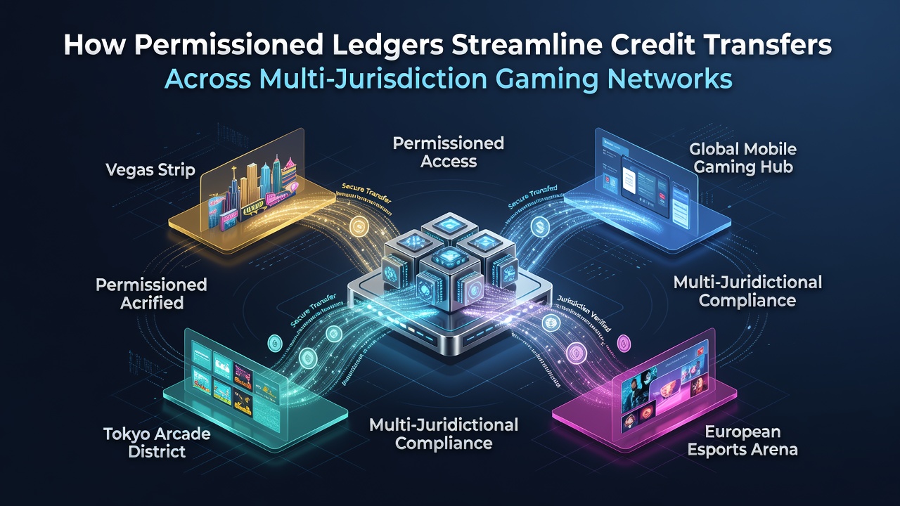 Permissionierte Ledger in grenzüberschreitenden Gaming-Netzwerken