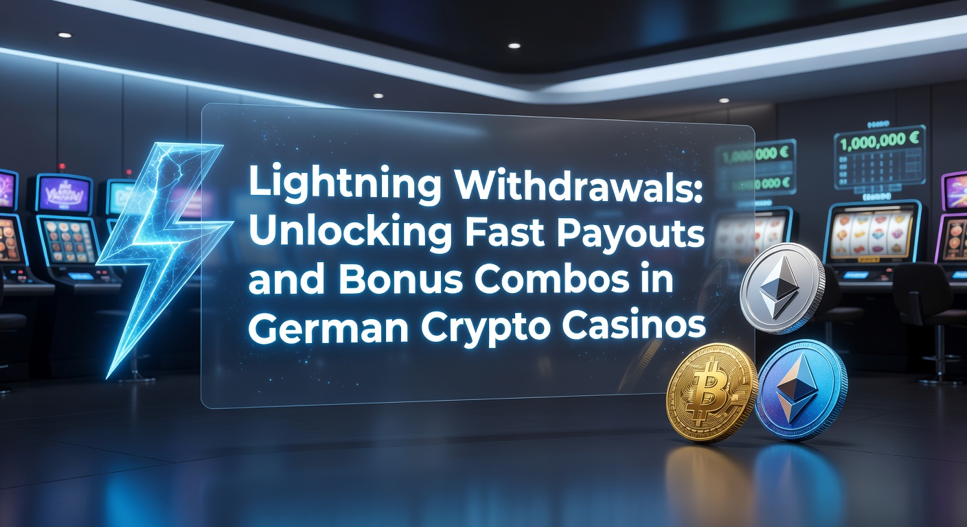 Blitzschnelle Lightning-Transaktion in einem Krypto-Casino mit Bitcoin Lightning Network
